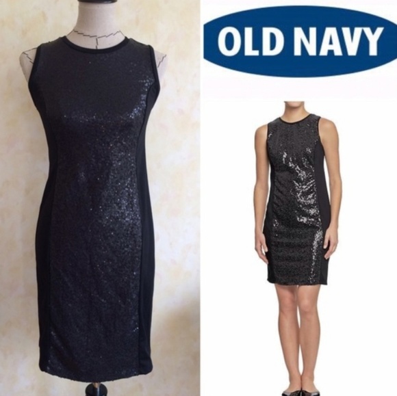 Old Navy Sequin Dress Sequin Dress Old Navy Gray Color Small Size